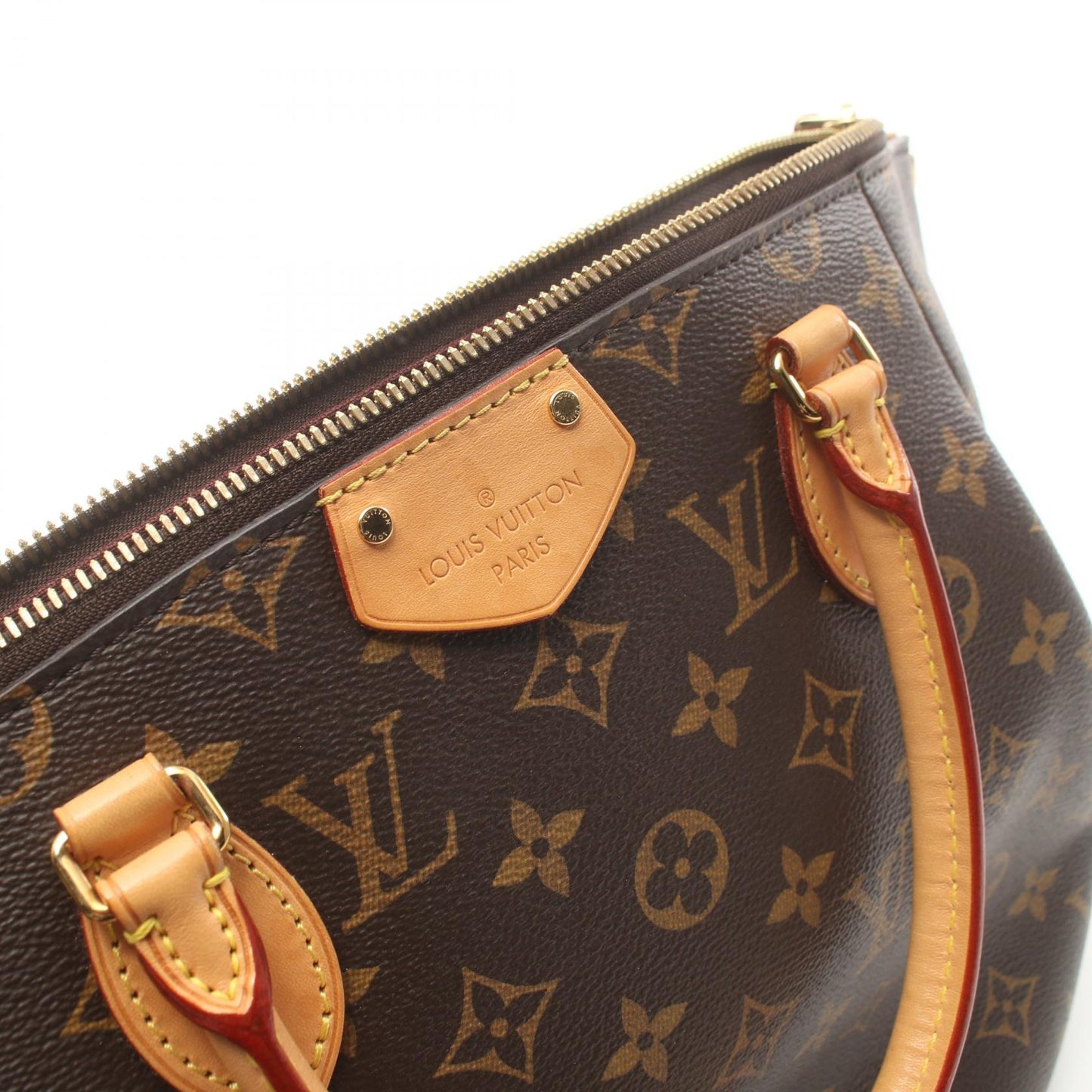 Louis Vuitton Turenne MM Handbag Monogram Brown