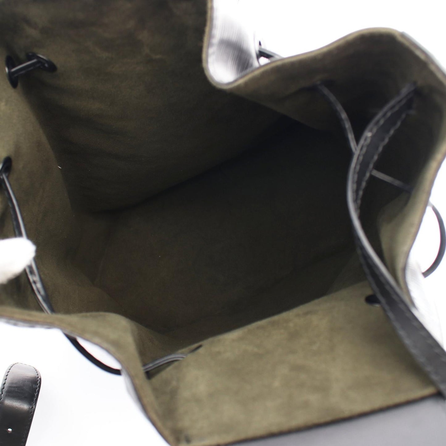 Louis Vuitton Epi Noir Leather Backpack M80153