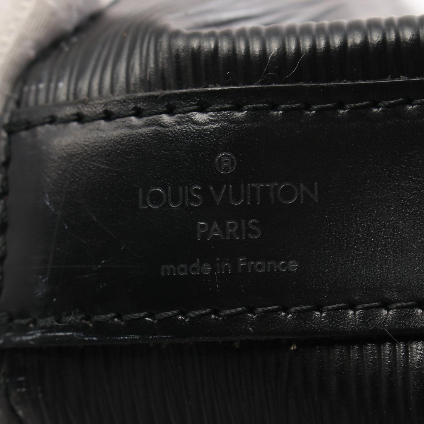 Louis Vuitton Epi Noir Leather Backpack M80153