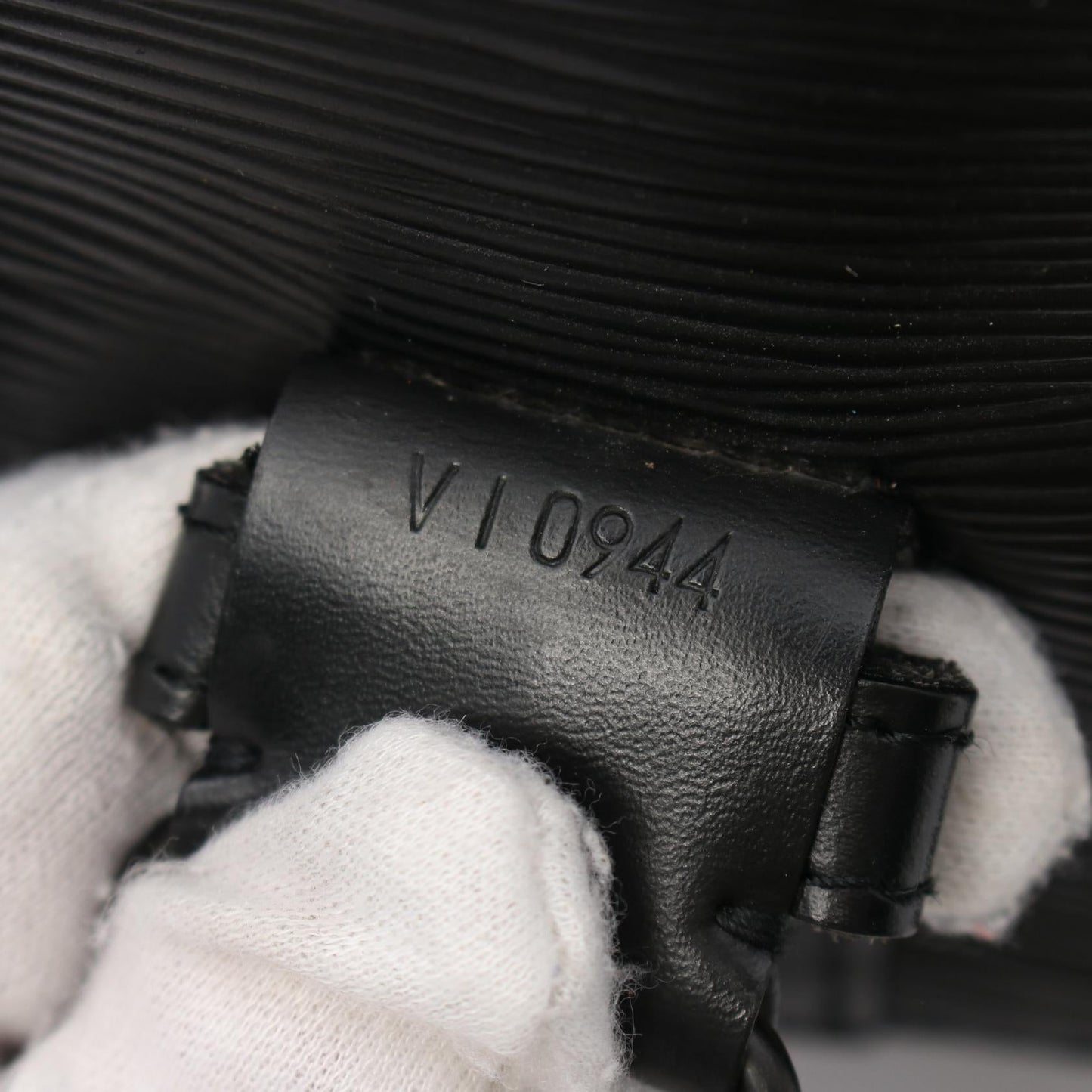 Louis Vuitton Epi Noir Leather Backpack M80153