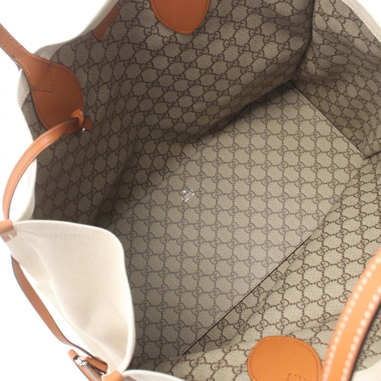Luxury Gucci Trending 2025 Canvas Leather Print Tote Bag