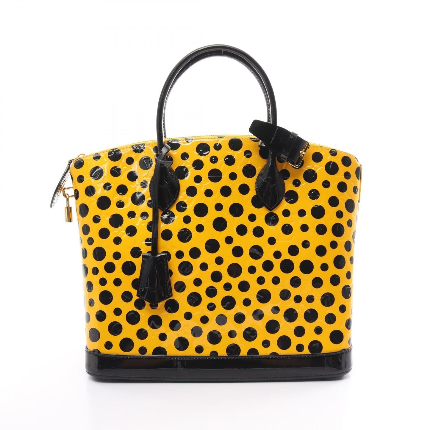 Louis Vuitton Vernis Leather Lockit MM Handbag M91398