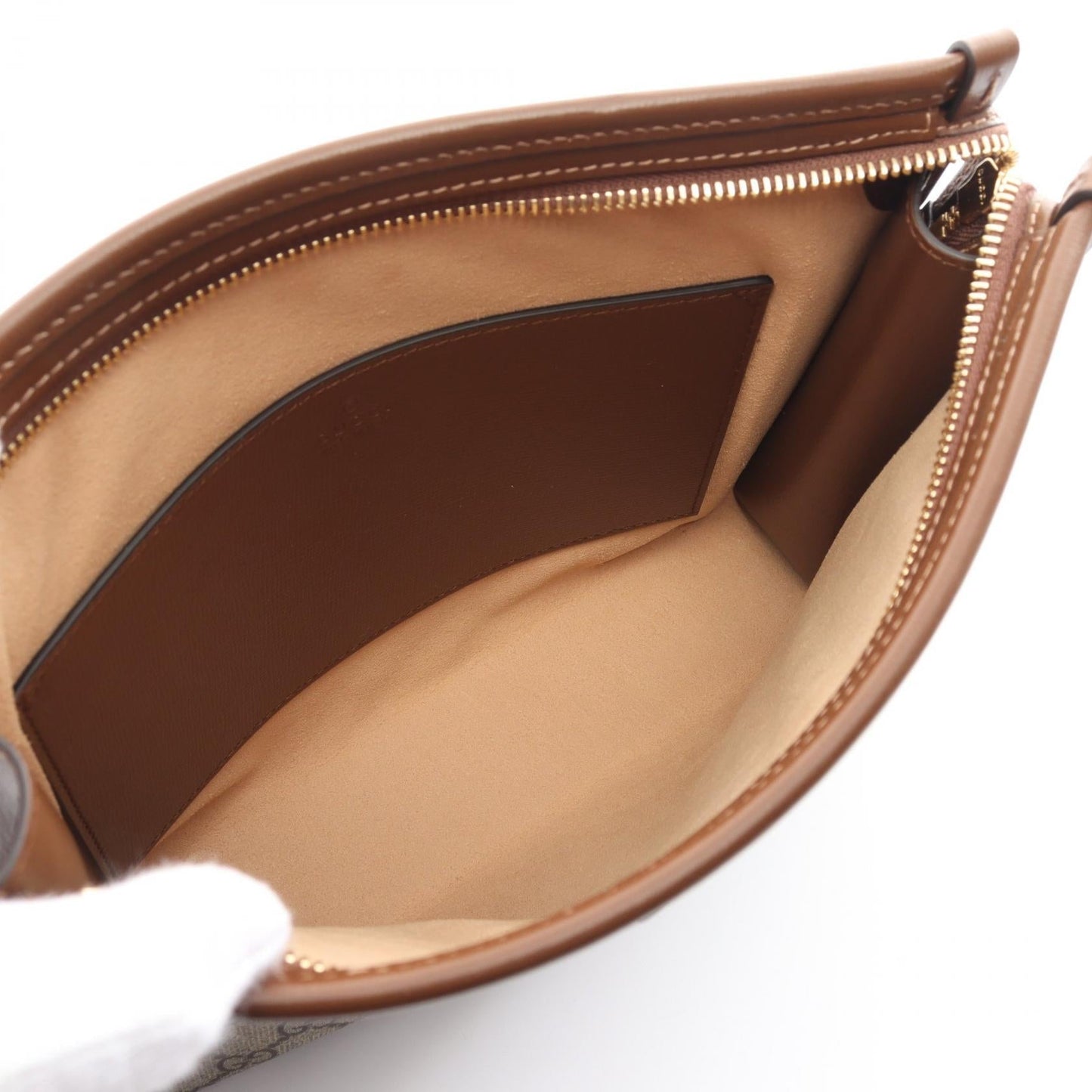 Luxury Gucci Trending 2025 GG Supreme Clutch Bag Beige/Brown