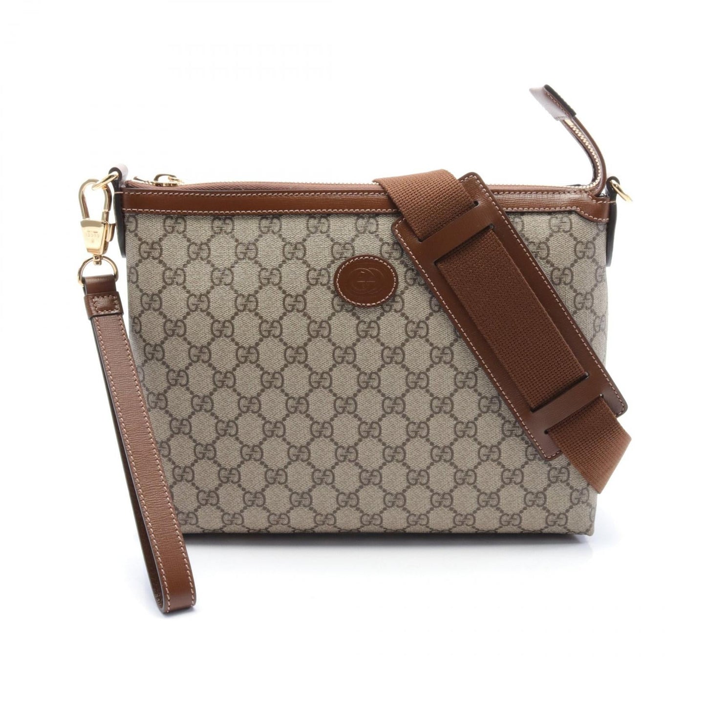 Luxury Gucci Trending 2025 GG Supreme Messenger Bag PVC Leather