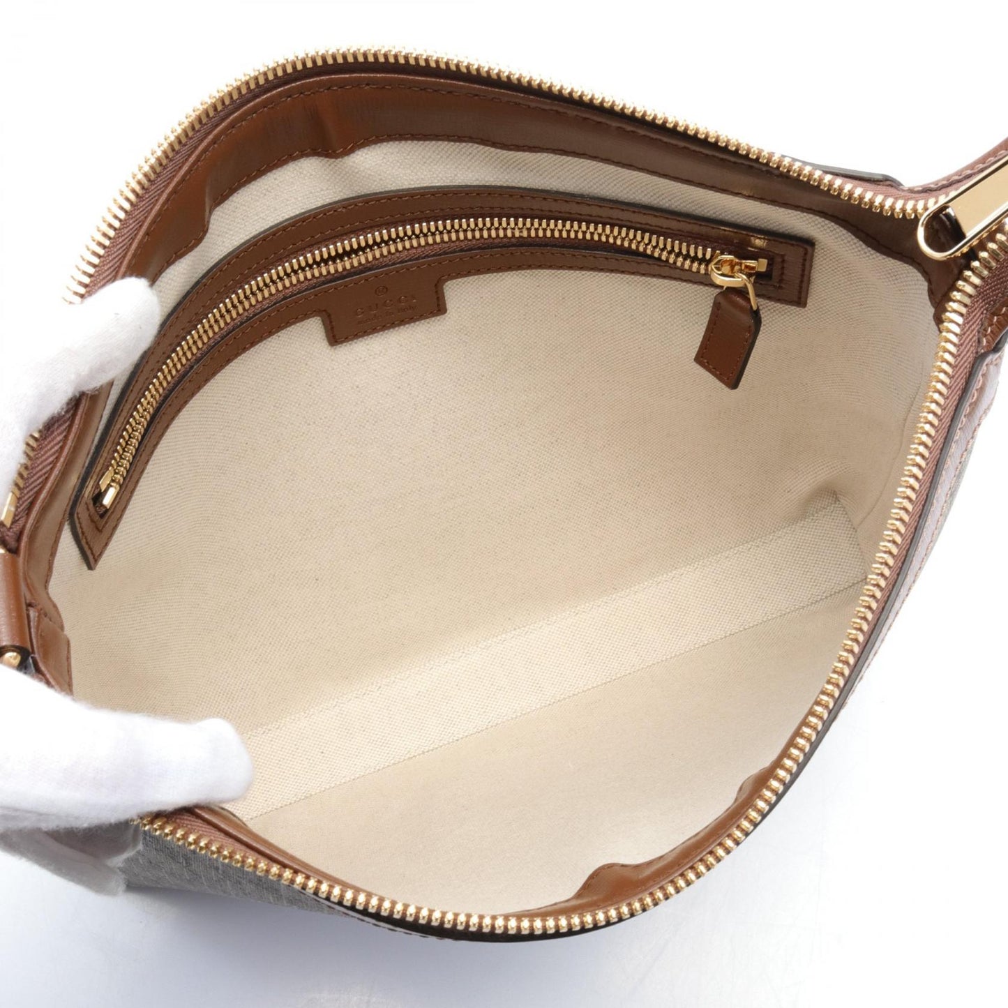 Luxury Gucci Trending 2025 GG Supreme Messenger Bag PVC Leather