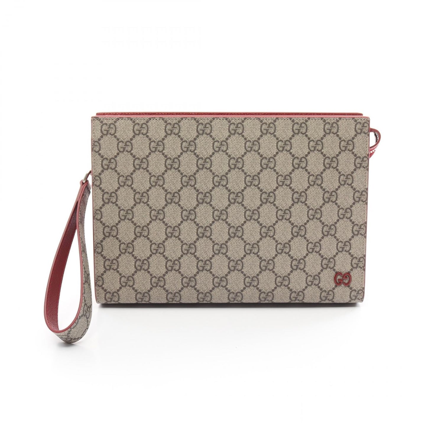 Luxury Gucci Trending 2025 GG Supreme Clutch Bag PVC Leather