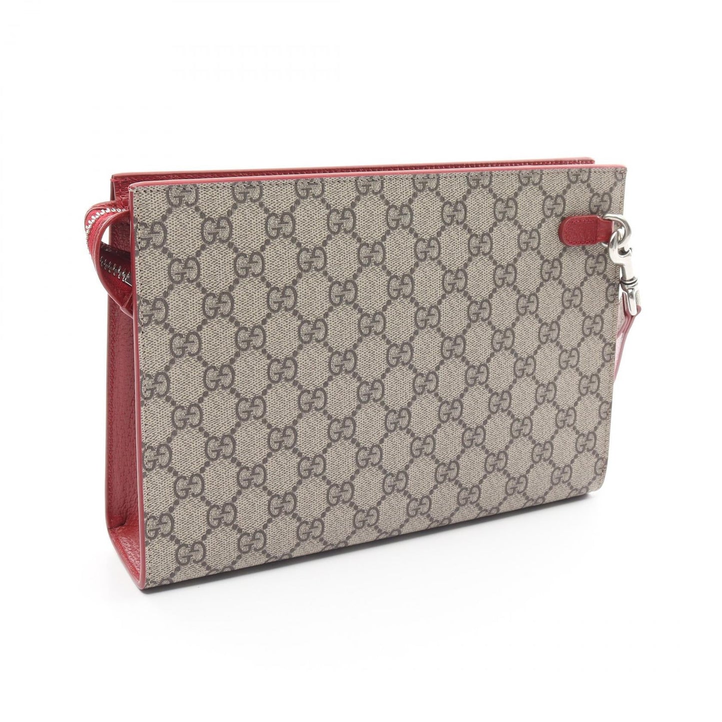 Luxury Gucci Trending 2025 GG Supreme Clutch Bag PVC Leather