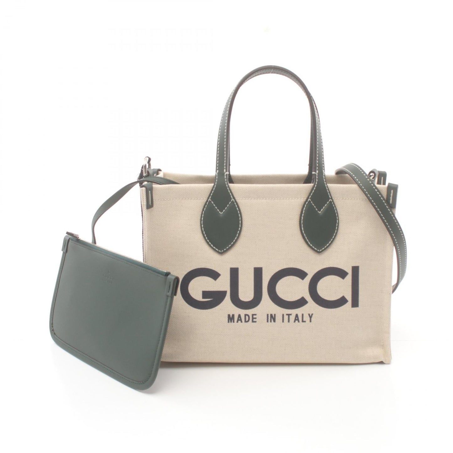 Luxury Gucci Trending 2025 Canvas Leather Mini Tote Bag