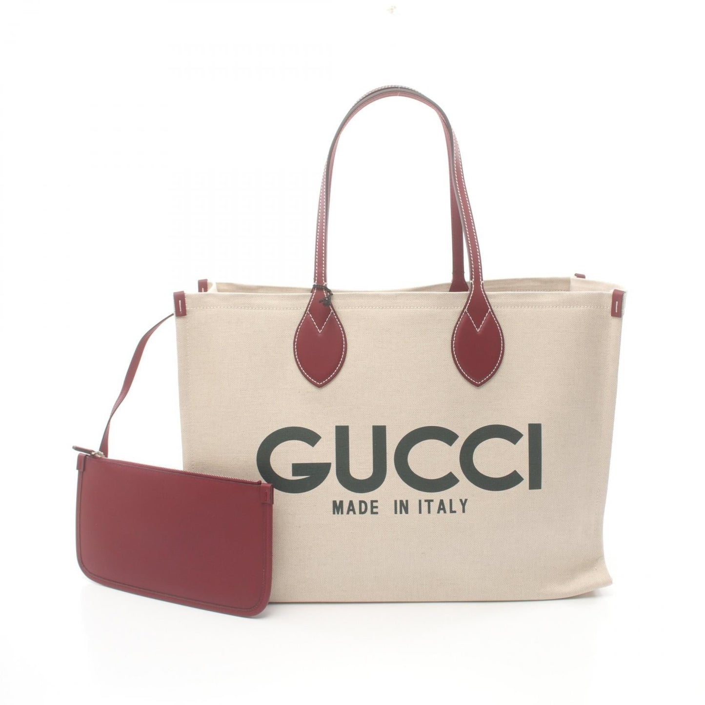 Luxury Gucci Trending 2025 Canvas Leather Print Tote Bag