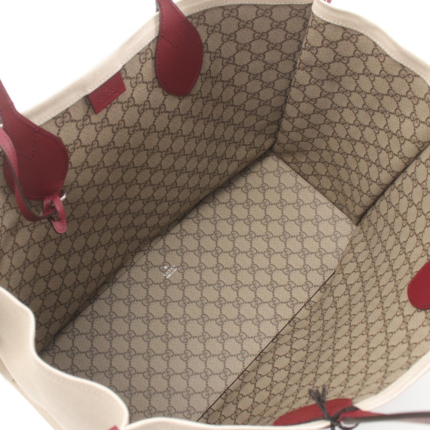 Luxury Gucci Trending 2025 Canvas Leather Print Tote Bag