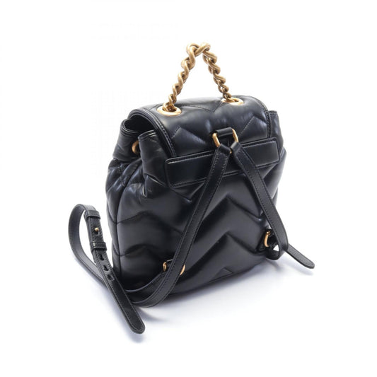 Luxury Gucci Trending 2025 Leather GG Marmont Mini Backpack