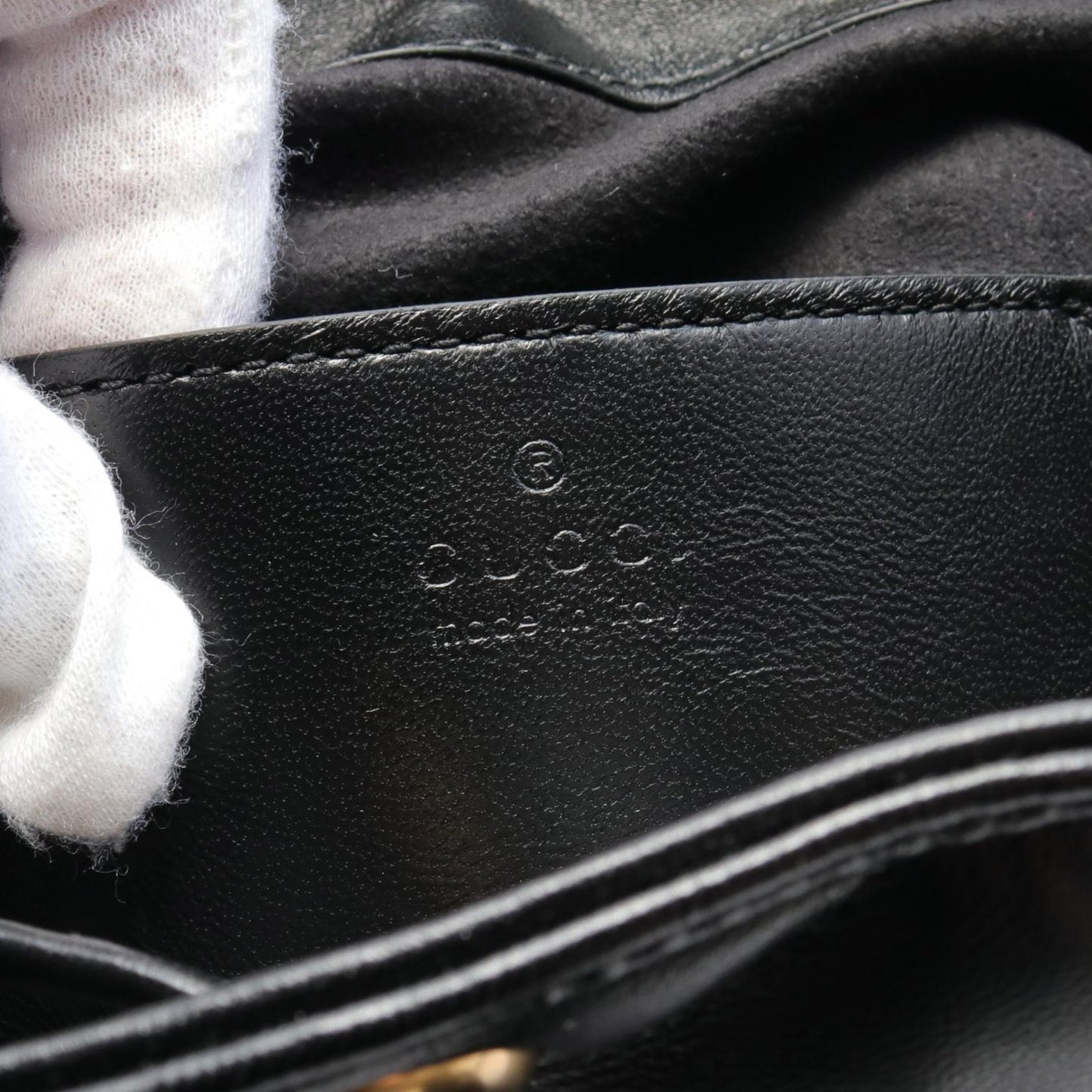 Luxury Gucci Trending 2025 Leather GG Marmont Mini Backpack