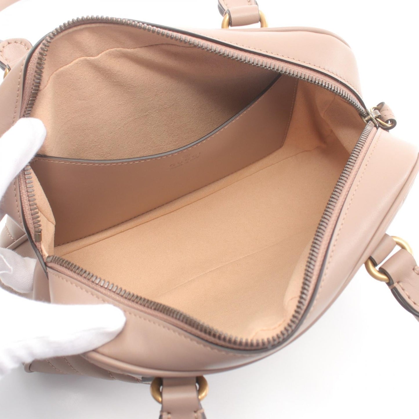 Luxury Gucci Trending 2025 GG Marmont Small Top Handle Bag Pink