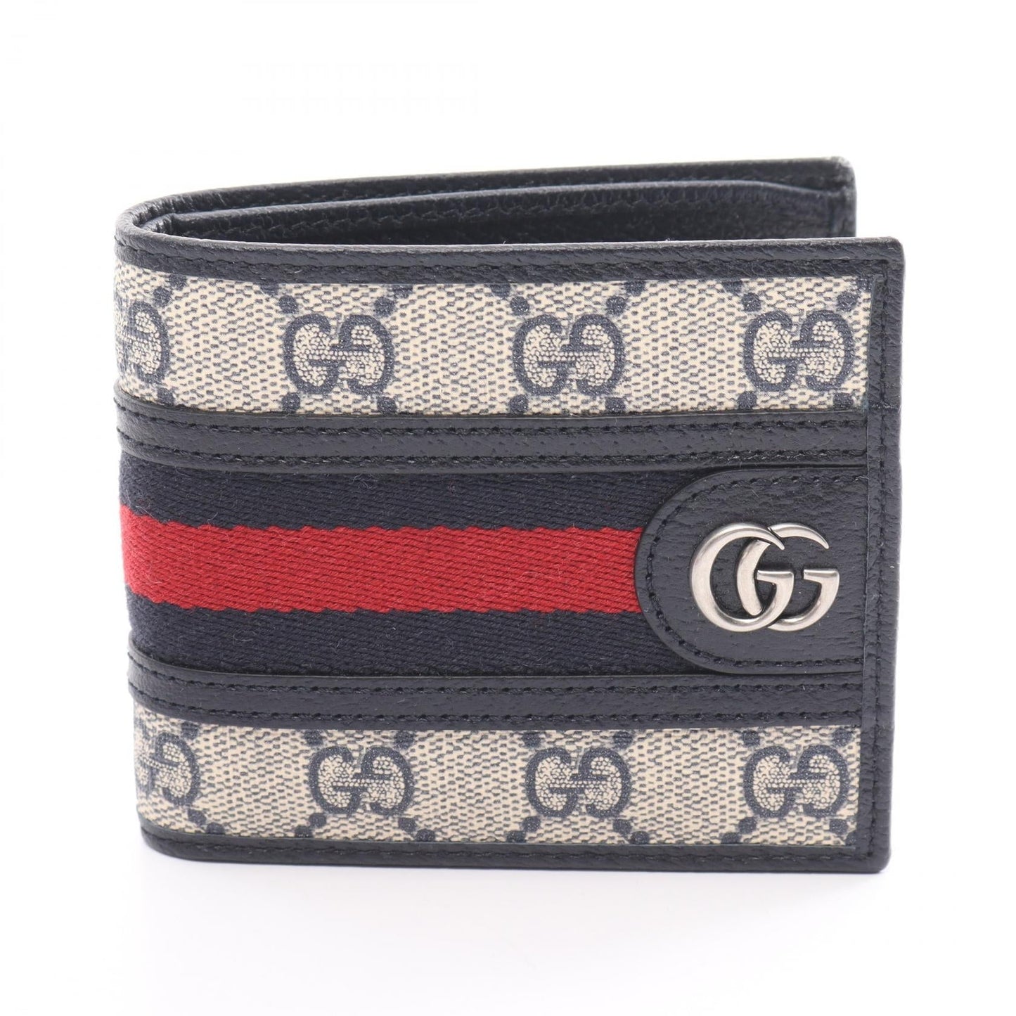 Luxury Gucci Trending 2025 Ophidia GG Supreme Bifold Wallet