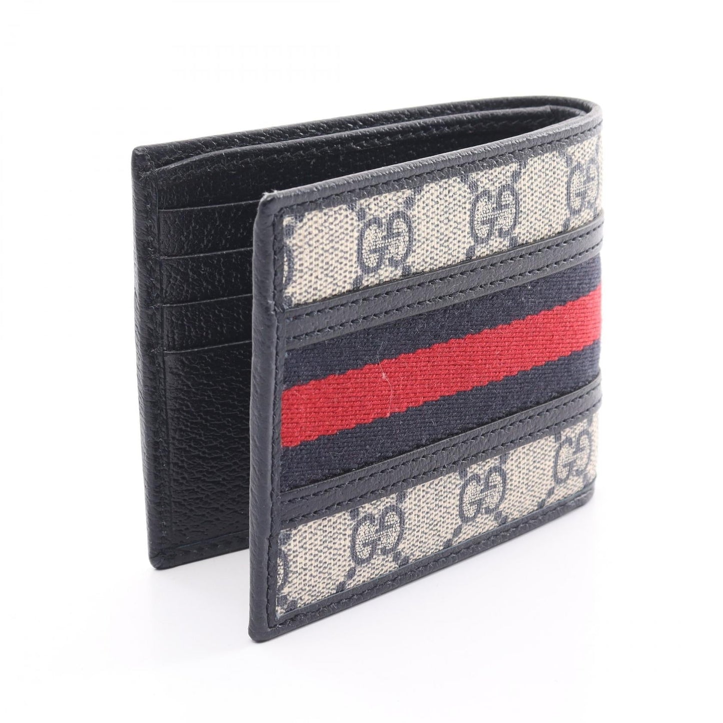 Luxury Gucci Trending 2025 Ophidia GG Supreme Bifold Wallet