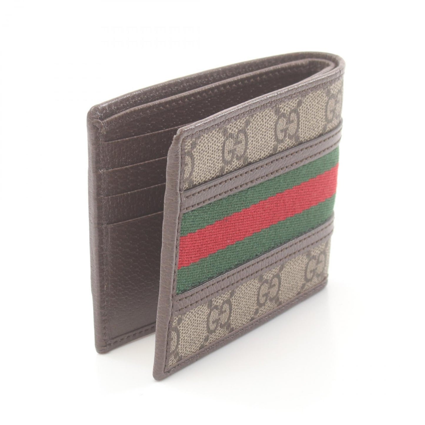 Luxury Gucci Trending 2025 Ophidia GG Supreme Bifold Wallet