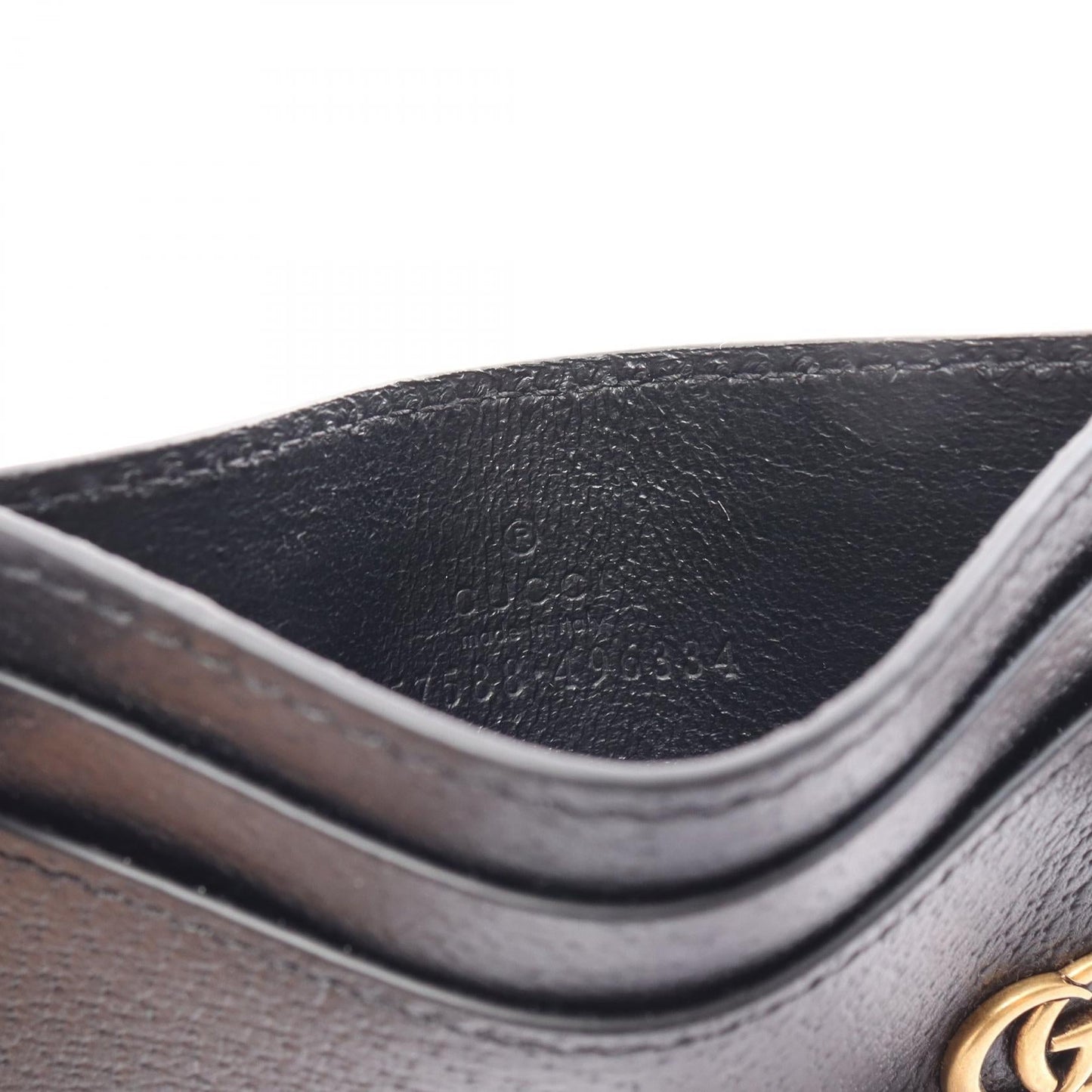 Luxury Gucci Trending 2025 GG Marmont Leather Card Case
