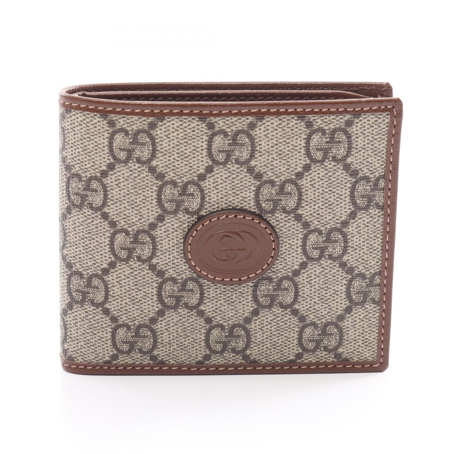 Luxury Gucci Trending 2025 Interlocking G GG Supreme Bifold Wallet