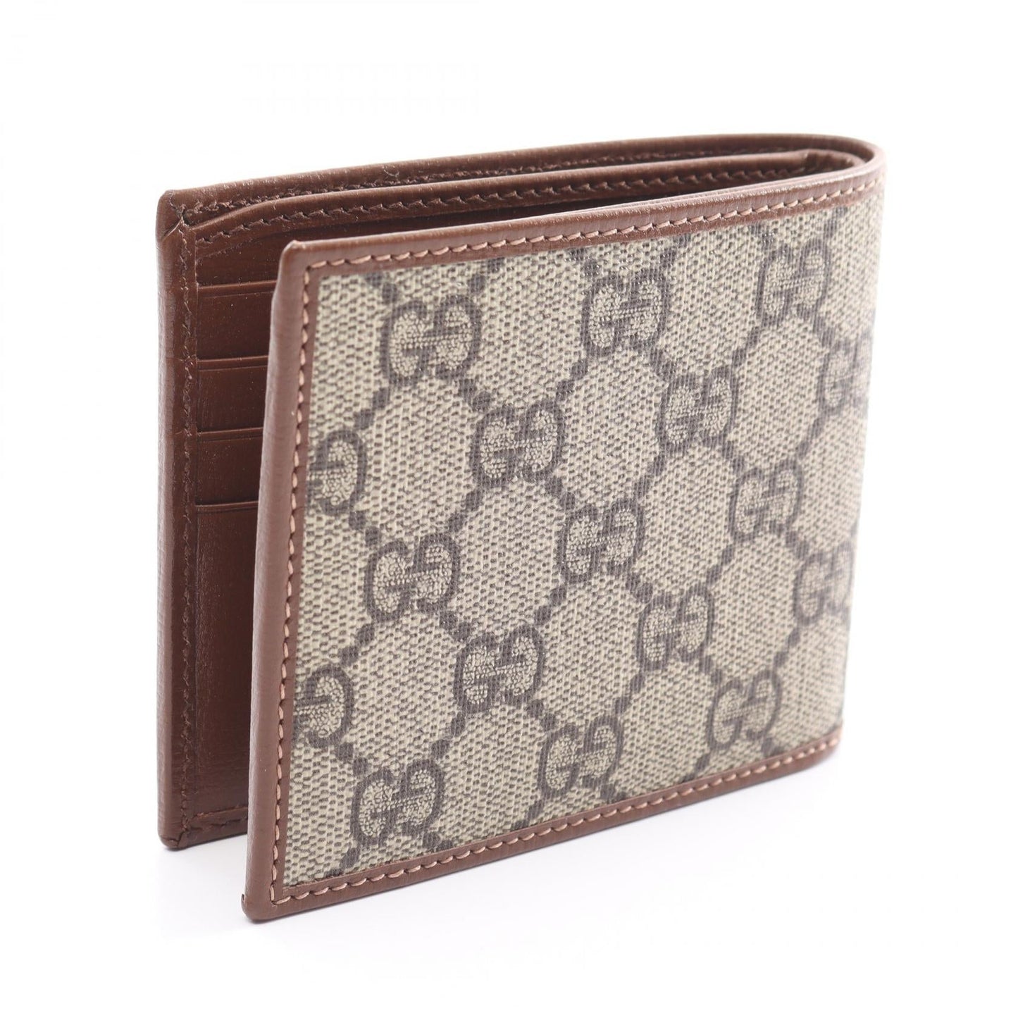 Luxury Gucci Trending 2025 Interlocking G GG Supreme Bifold Wallet