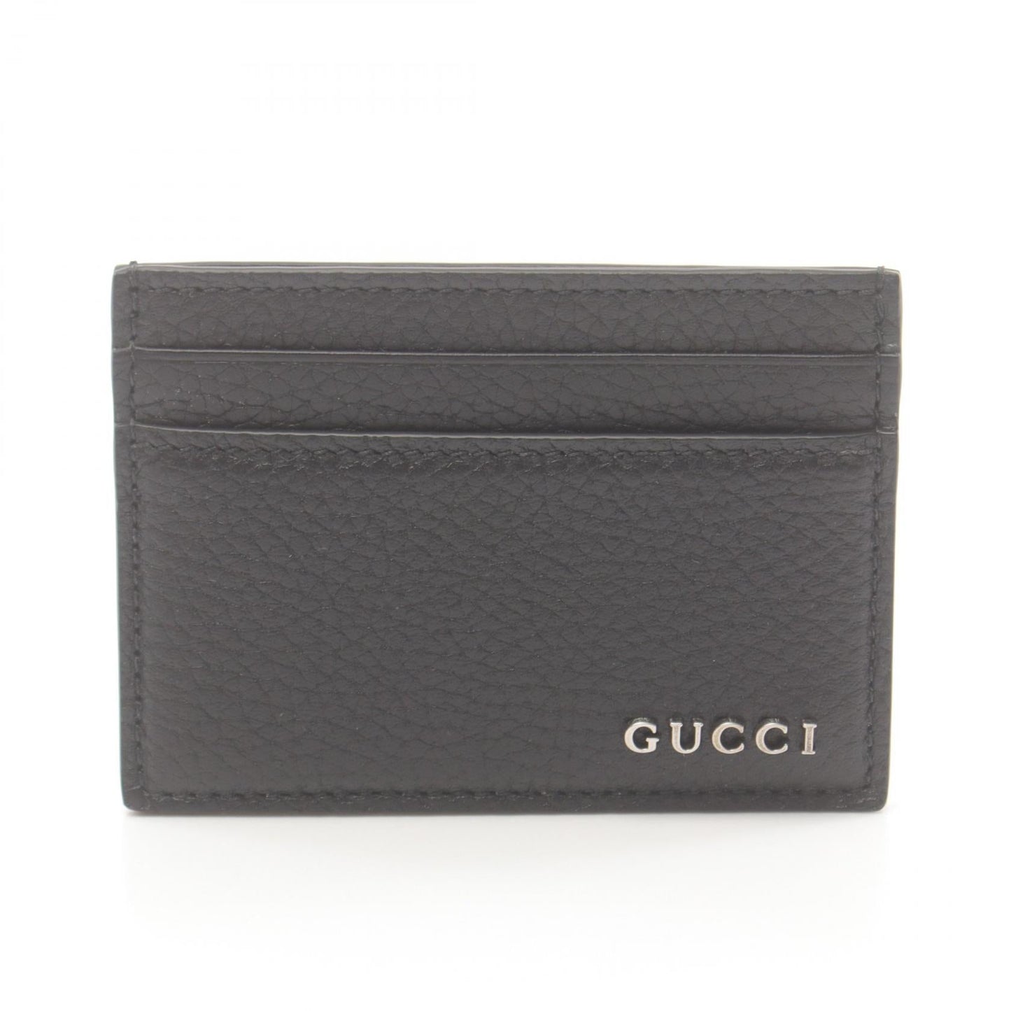 Luxury Gucci Trending 2025 Leather Card Case Black