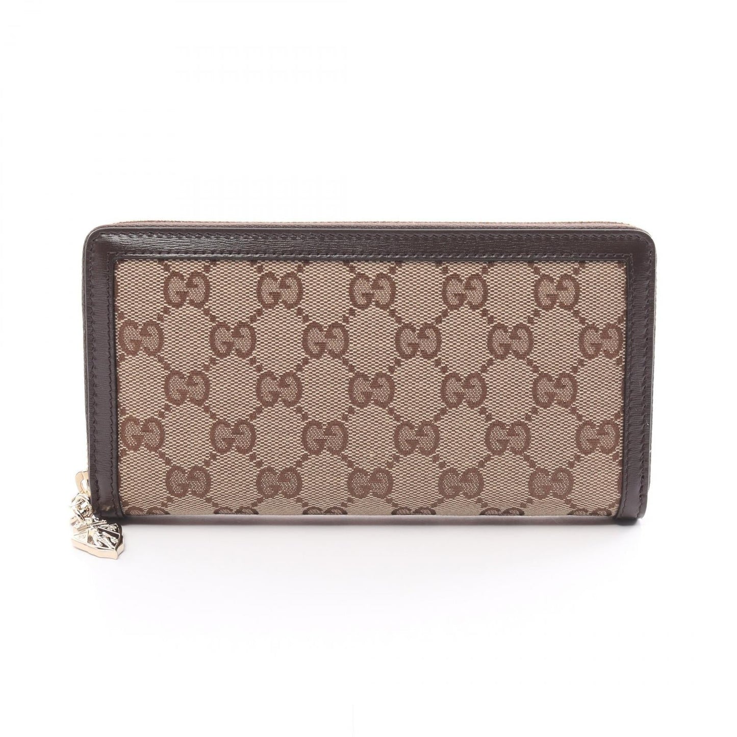 Luxury Gucci Trending 2025 Luce GG Canvas Leather Long Wallet