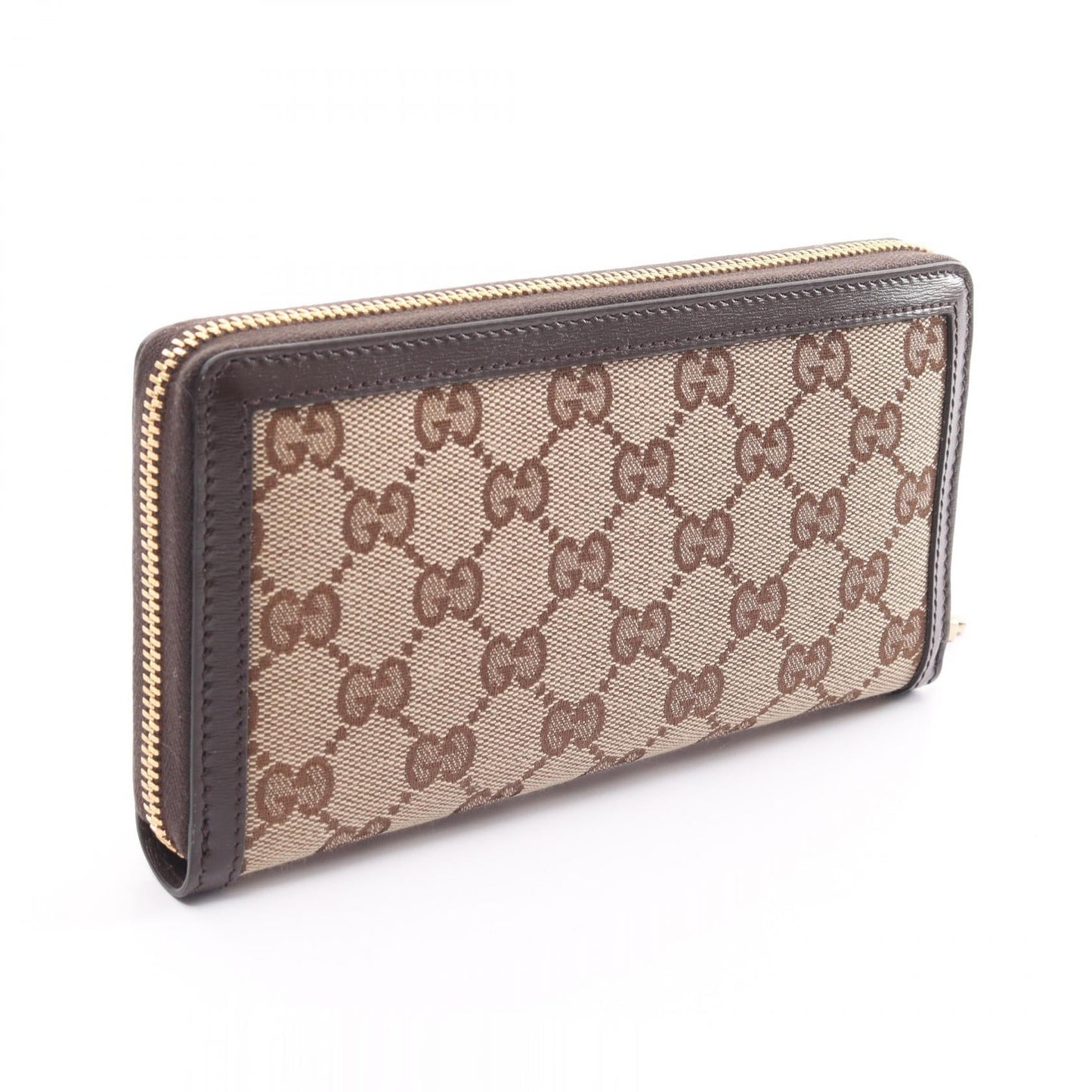 Luxury Gucci Trending 2025 Luce GG Canvas Leather Long Wallet