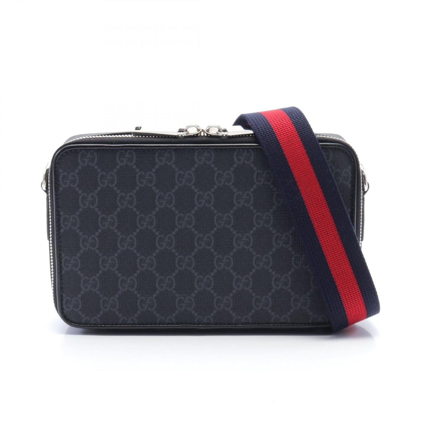 Luxury Gucci Trending 2025 GG Supreme Shoulder Bag PVC Coated Canvas Leather