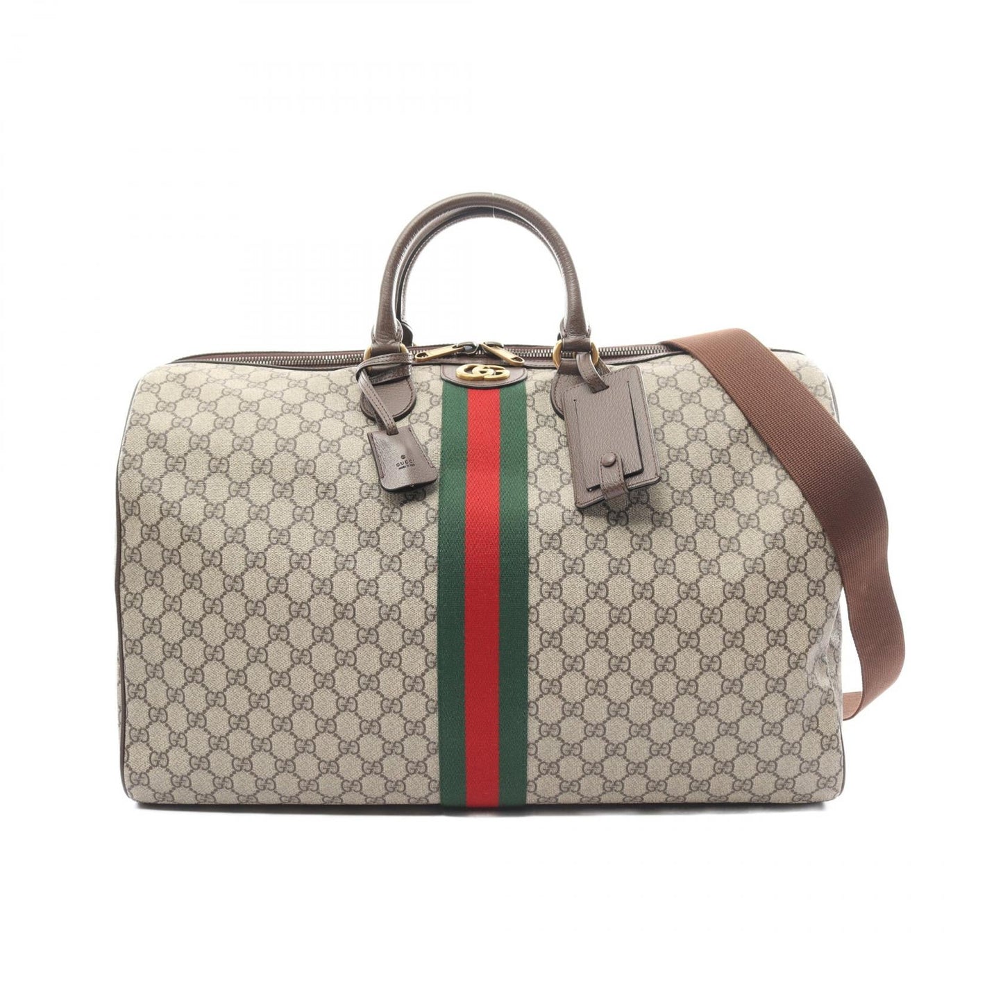 Luxury Gucci Trending 2025 GG Supreme Boston Bag PVC Leather