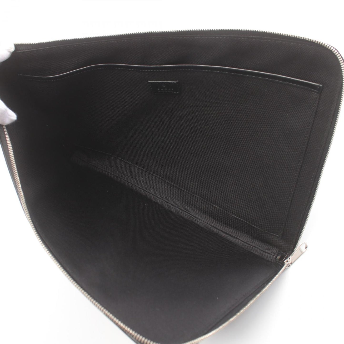 Luxury Gucci Trending 2025 GG Supreme Document Clutch Bag Black