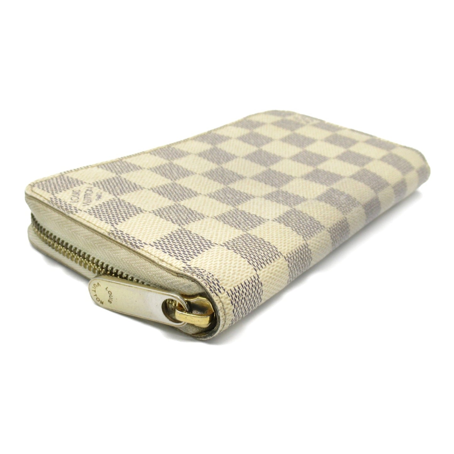 Louis Vuitton Zippy Wallet Damier Azur Ivory N60019