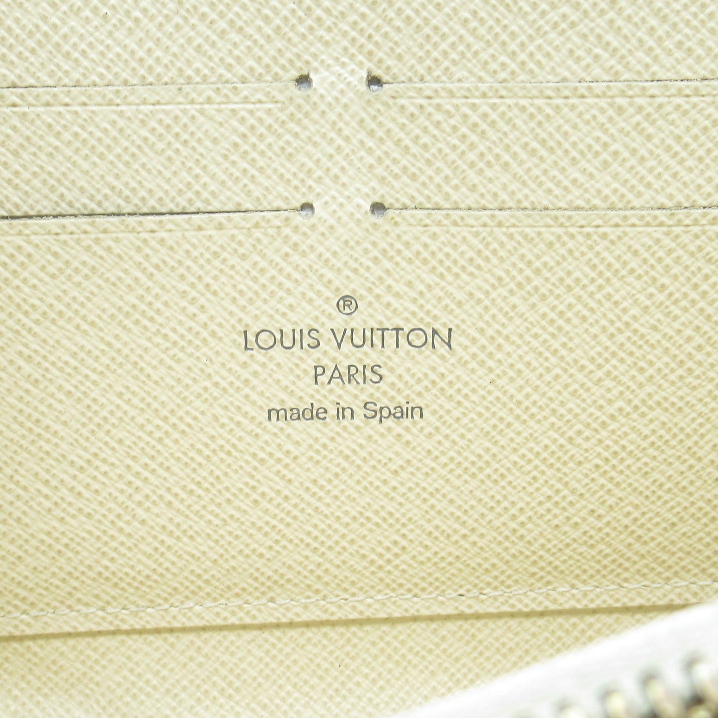 Louis Vuitton Zippy Wallet Damier Azur Ivory N60019