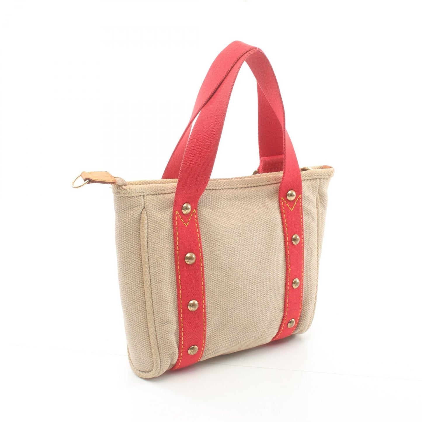 Louis Vuitton Antigua Canvas Leather Tote Bag M40038