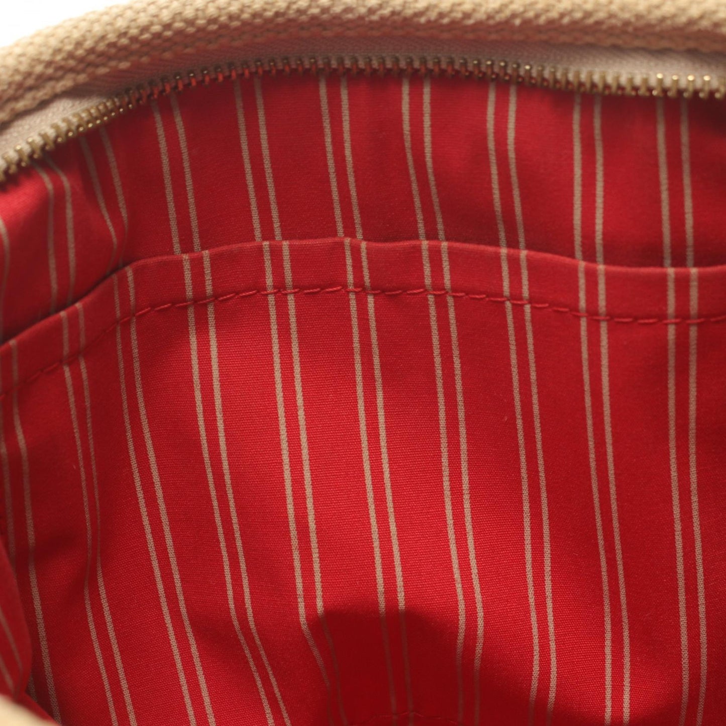 Louis Vuitton Antigua Canvas Leather Tote Bag M40038