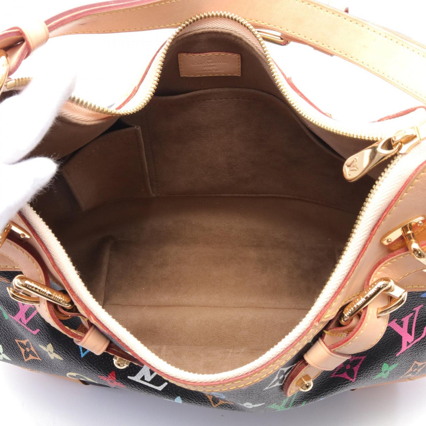 Louis Vuitton Greta Monogram Multicolor Noir Shoulder Bag M40196