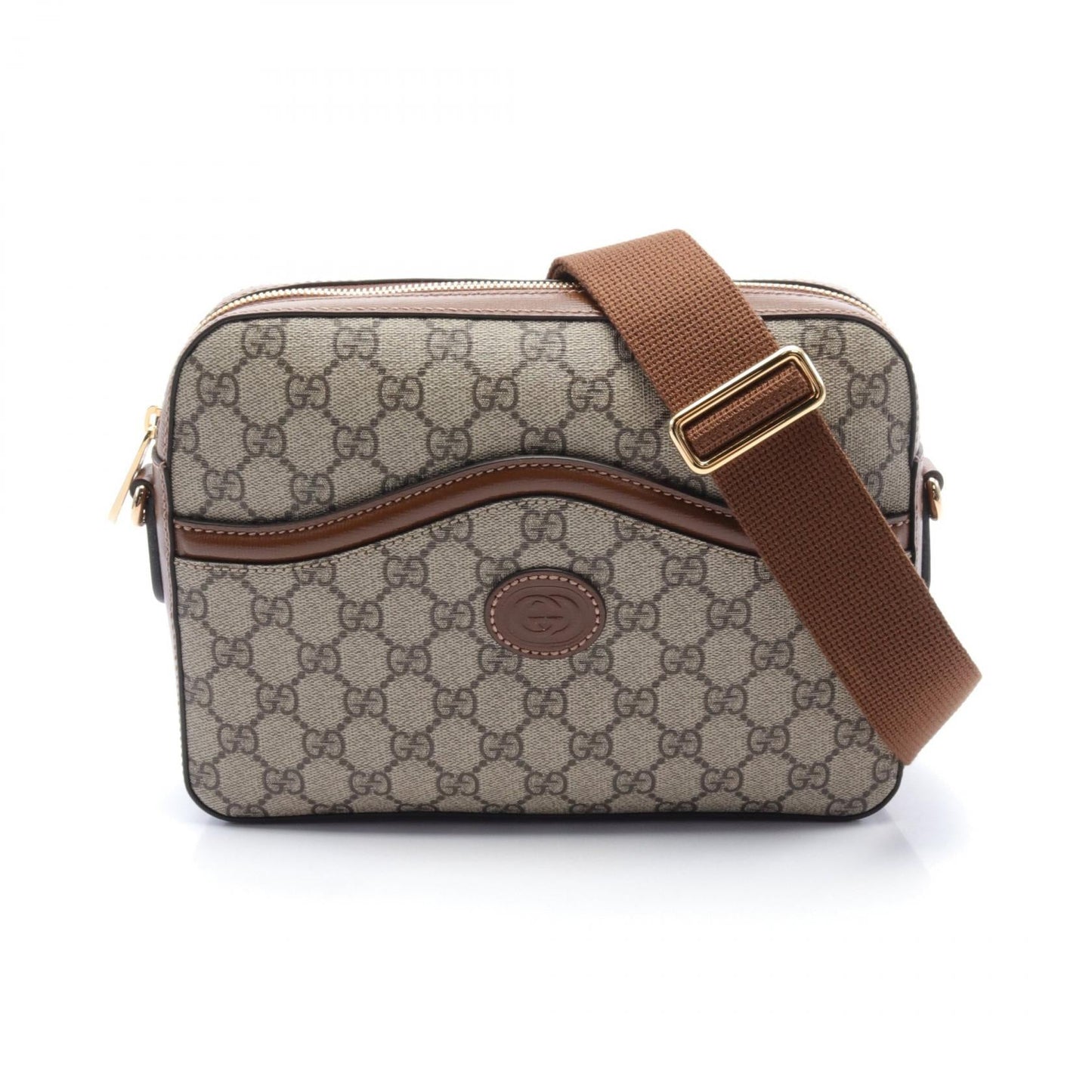 Luxury Gucci Trending 2025 GG Supreme Shoulder Bag PVC Leather