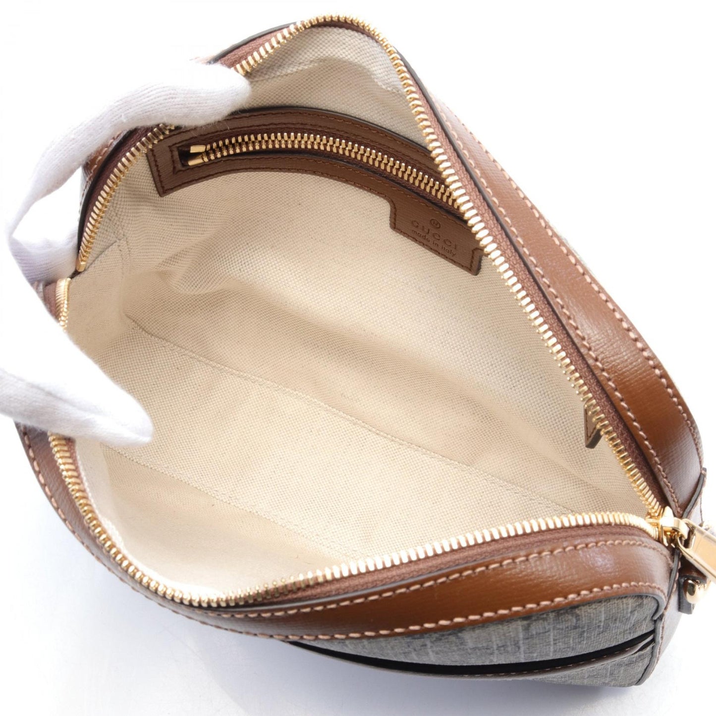 Luxury Gucci Trending 2025 GG Supreme Shoulder Bag PVC Leather