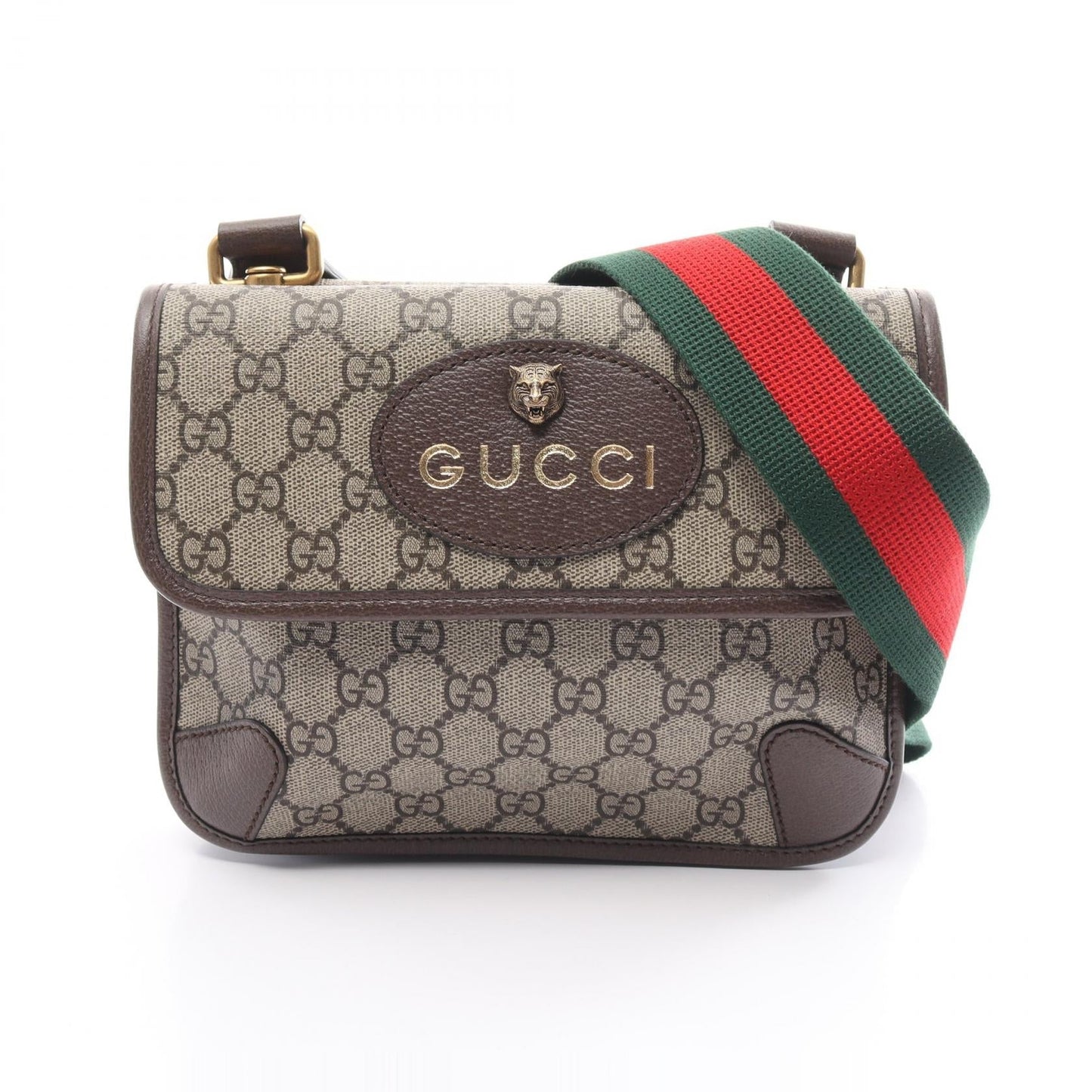 Luxury Gucci Trending 2025 GG Supreme Small Messenger Bag PVC Canvas