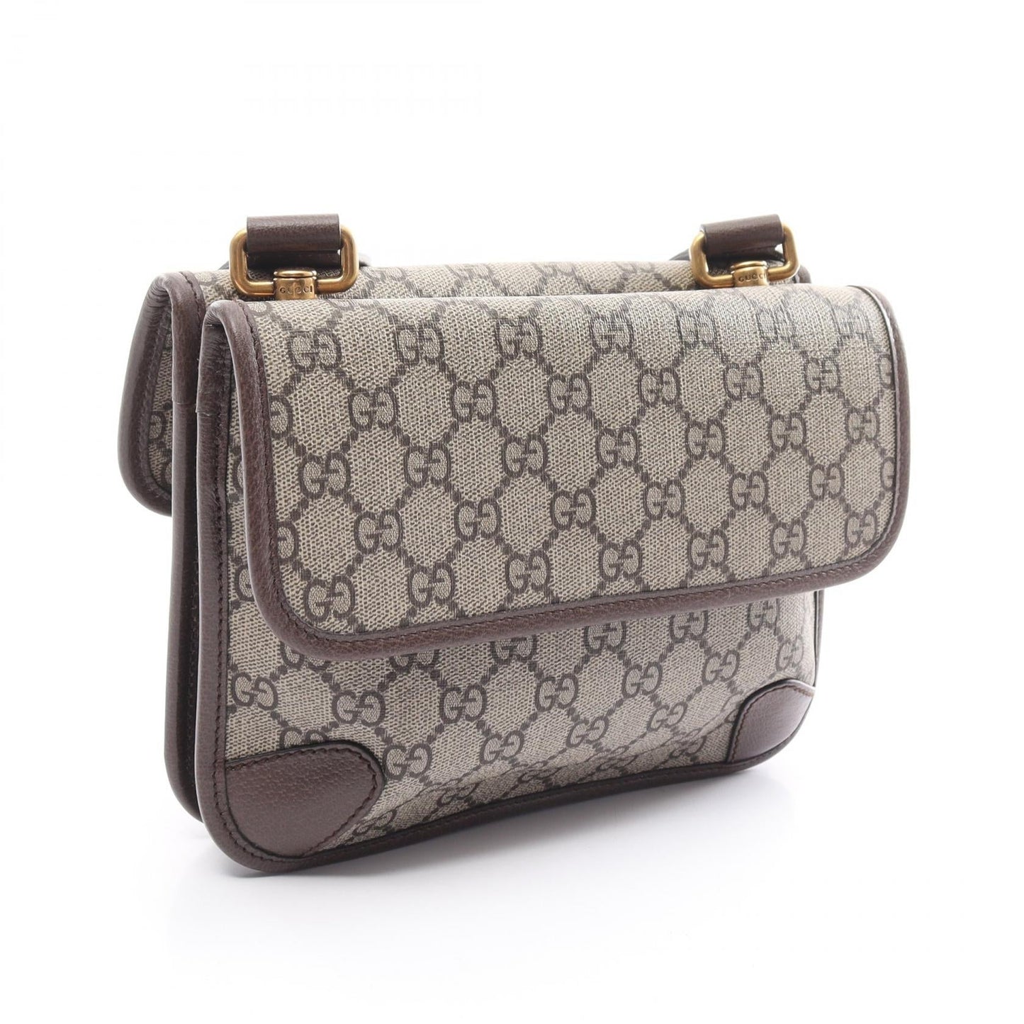 Luxury Gucci Trending 2025 GG Supreme Small Messenger Bag PVC Canvas