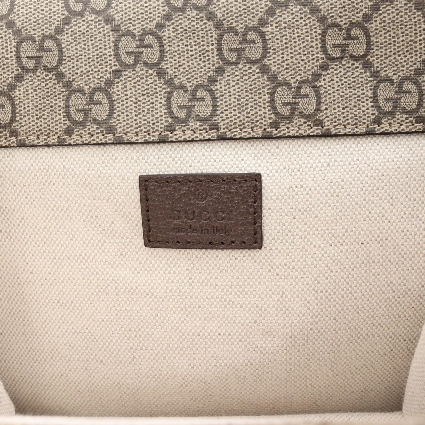 Luxury Gucci Trending 2025 GG Supreme Small Messenger Bag PVC Canvas