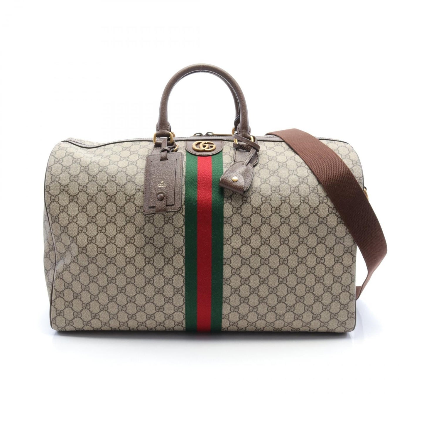 Luxury Gucci Trending 2025 GG Supreme Boston Bag PVC Leather