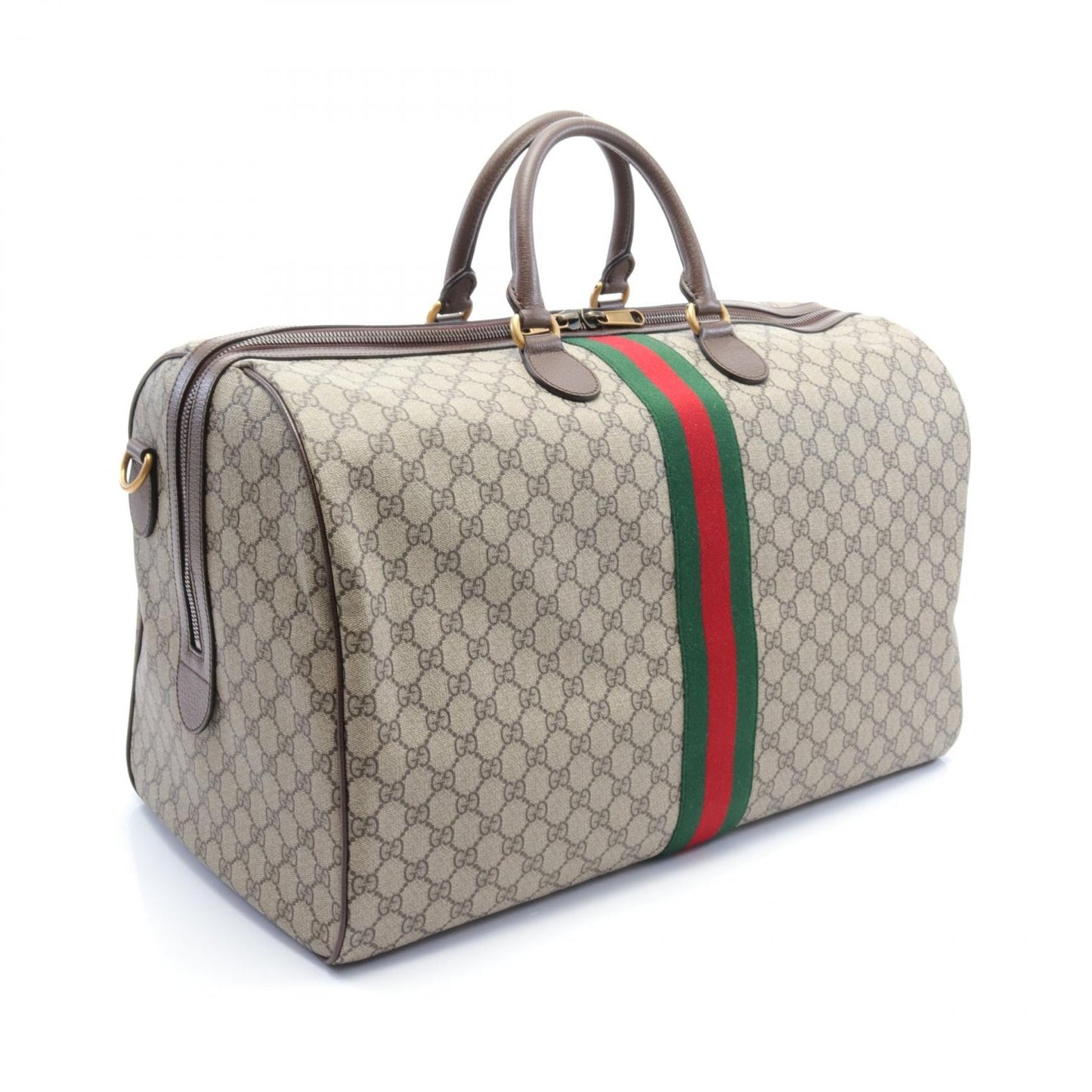 Luxury Gucci Trending 2025 GG Supreme Boston Bag PVC Leather