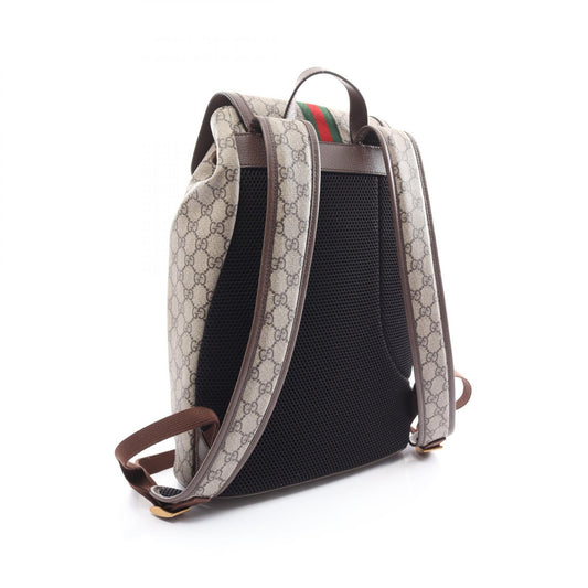 Luxury Gucci Trending 2025 Ophidia GG Supreme Backpack PVC Canvas Leather