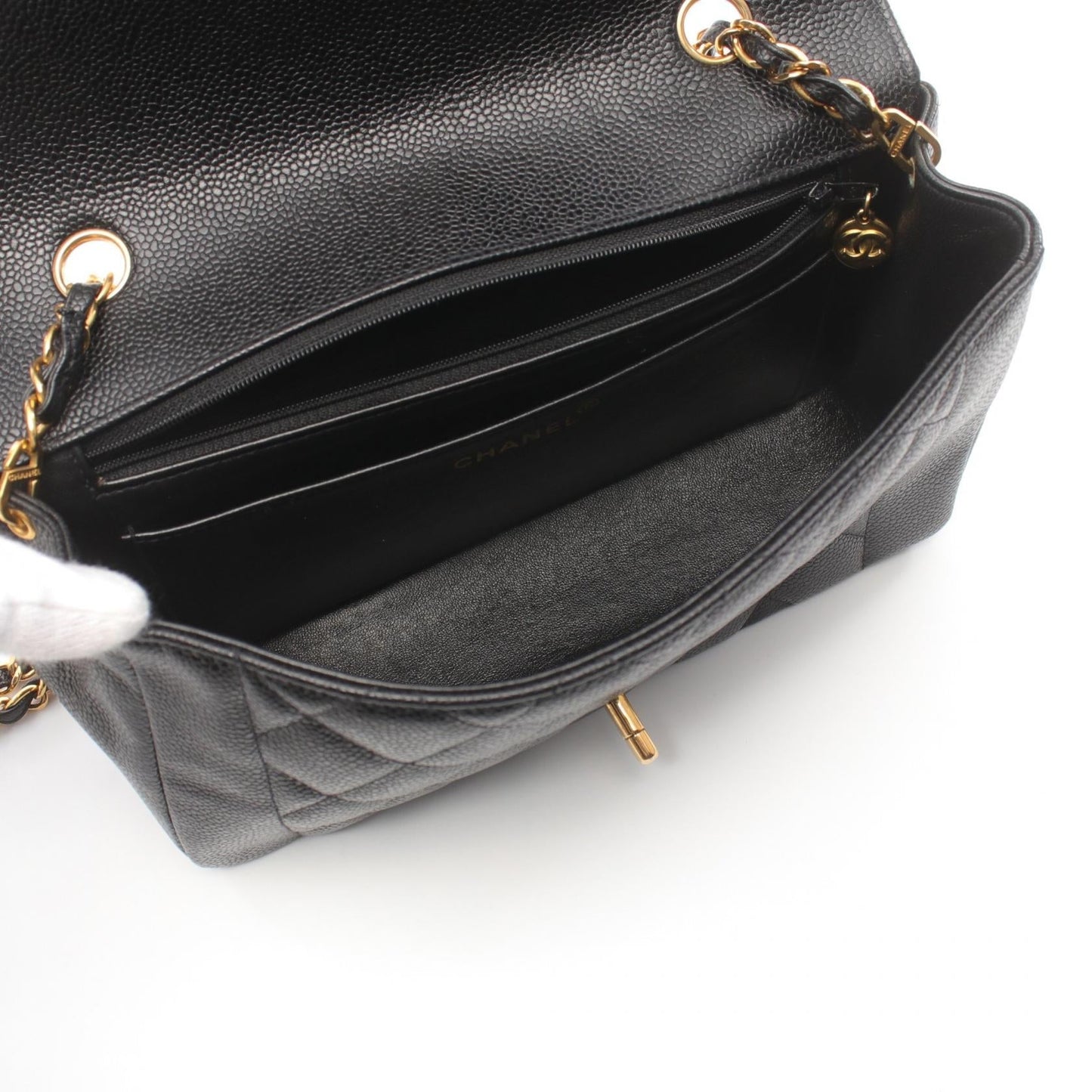 Chanel Diana Flap Shoulder Bag Black