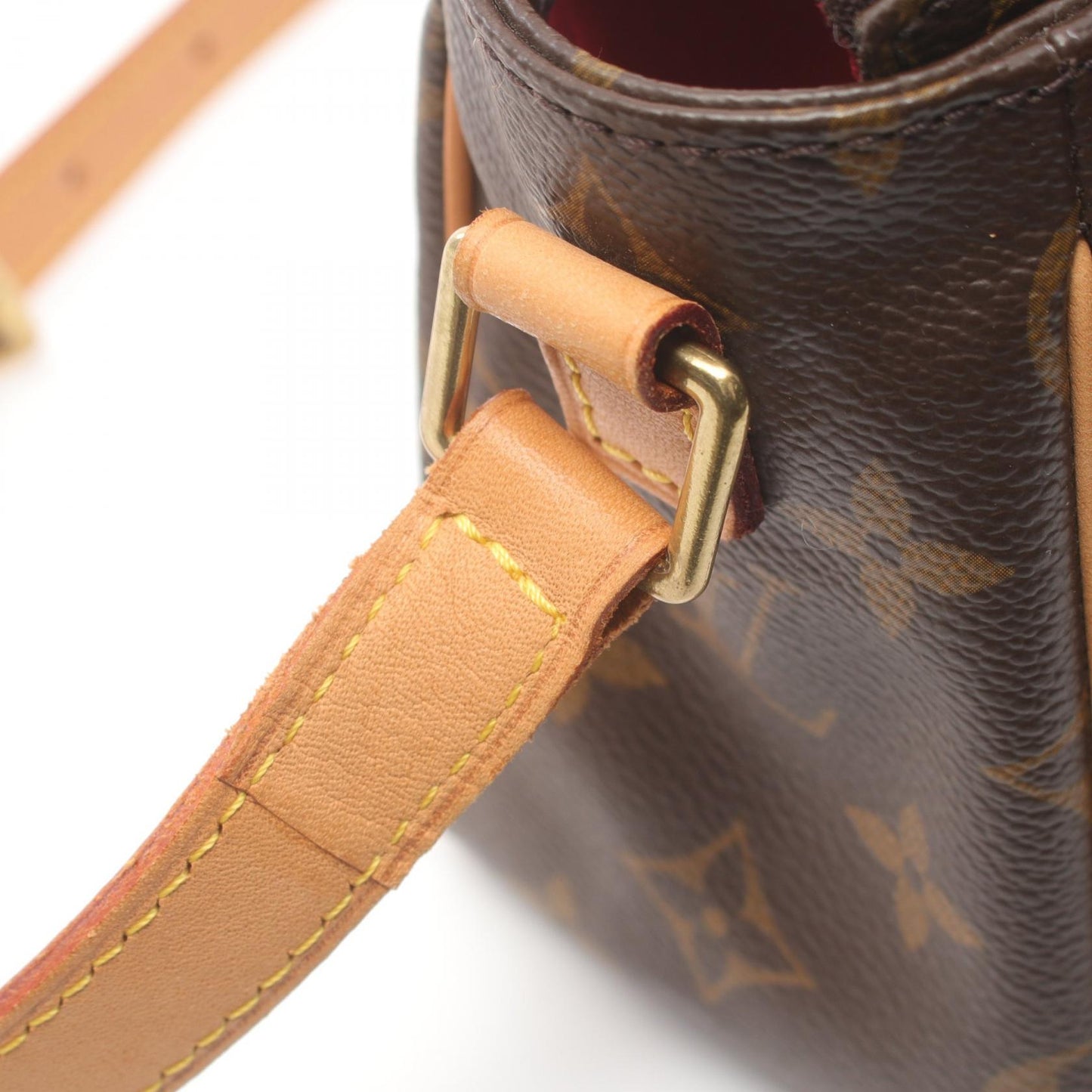 Louis Vuitton Vivacite PM Shoulder Bag Brown M51165