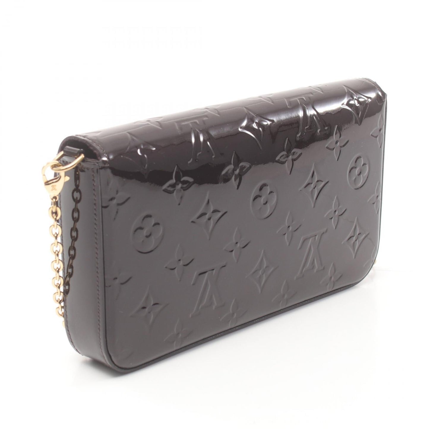Louis Vuitton Vernis Leather Pochette Felicie Bag