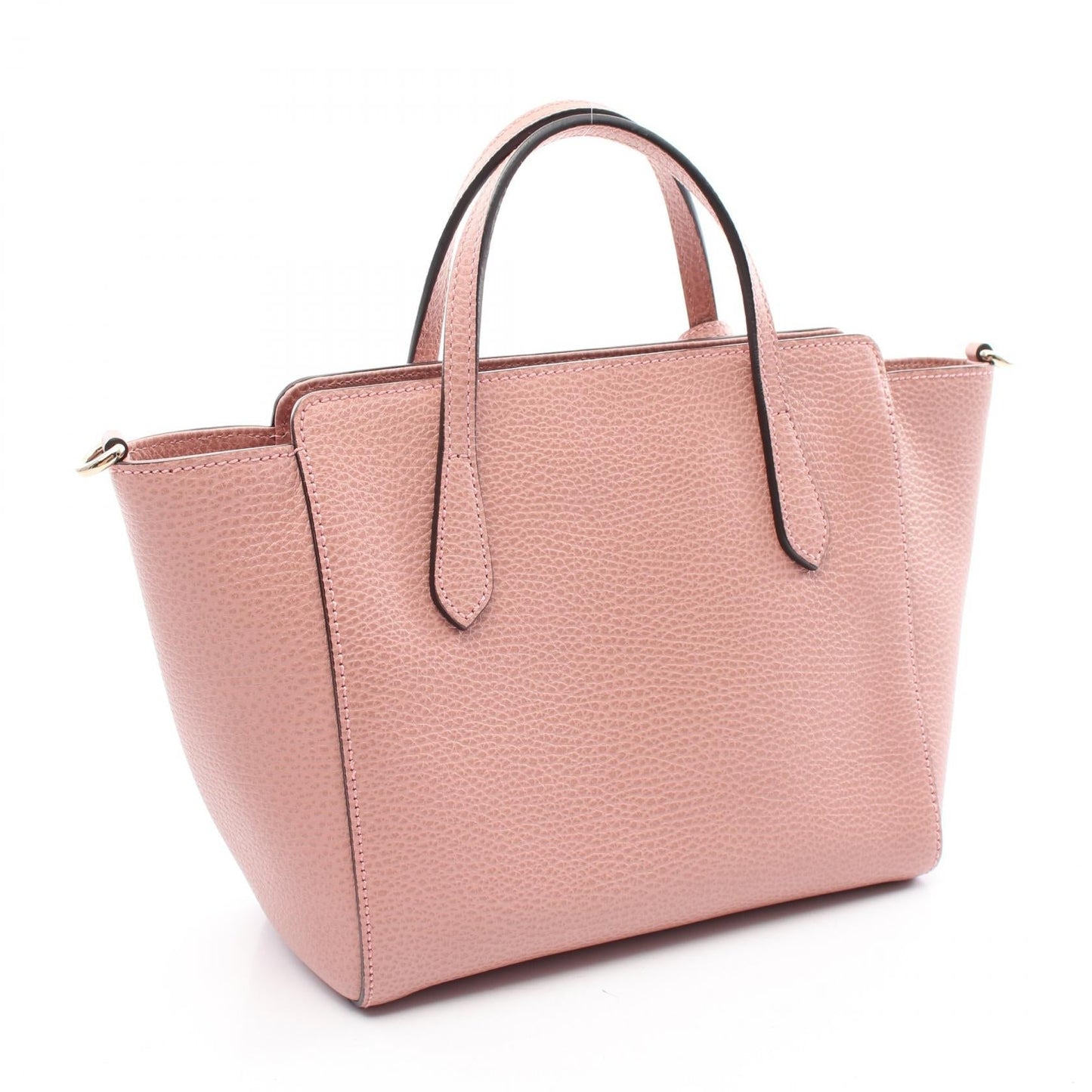 Luxury Gucci Trending 2025 Swing Mini Leather Handbag Pink