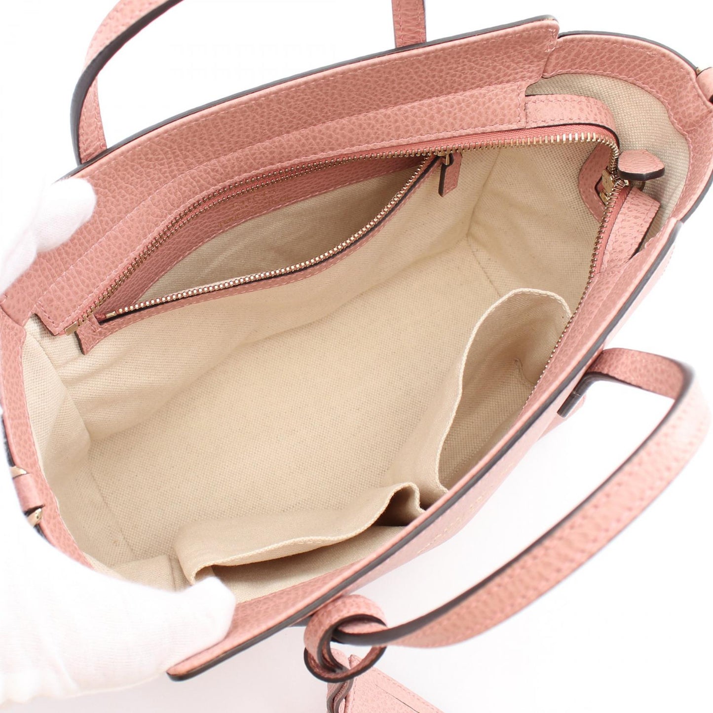 Luxury Gucci Trending 2025 Swing Mini Leather Handbag Pink