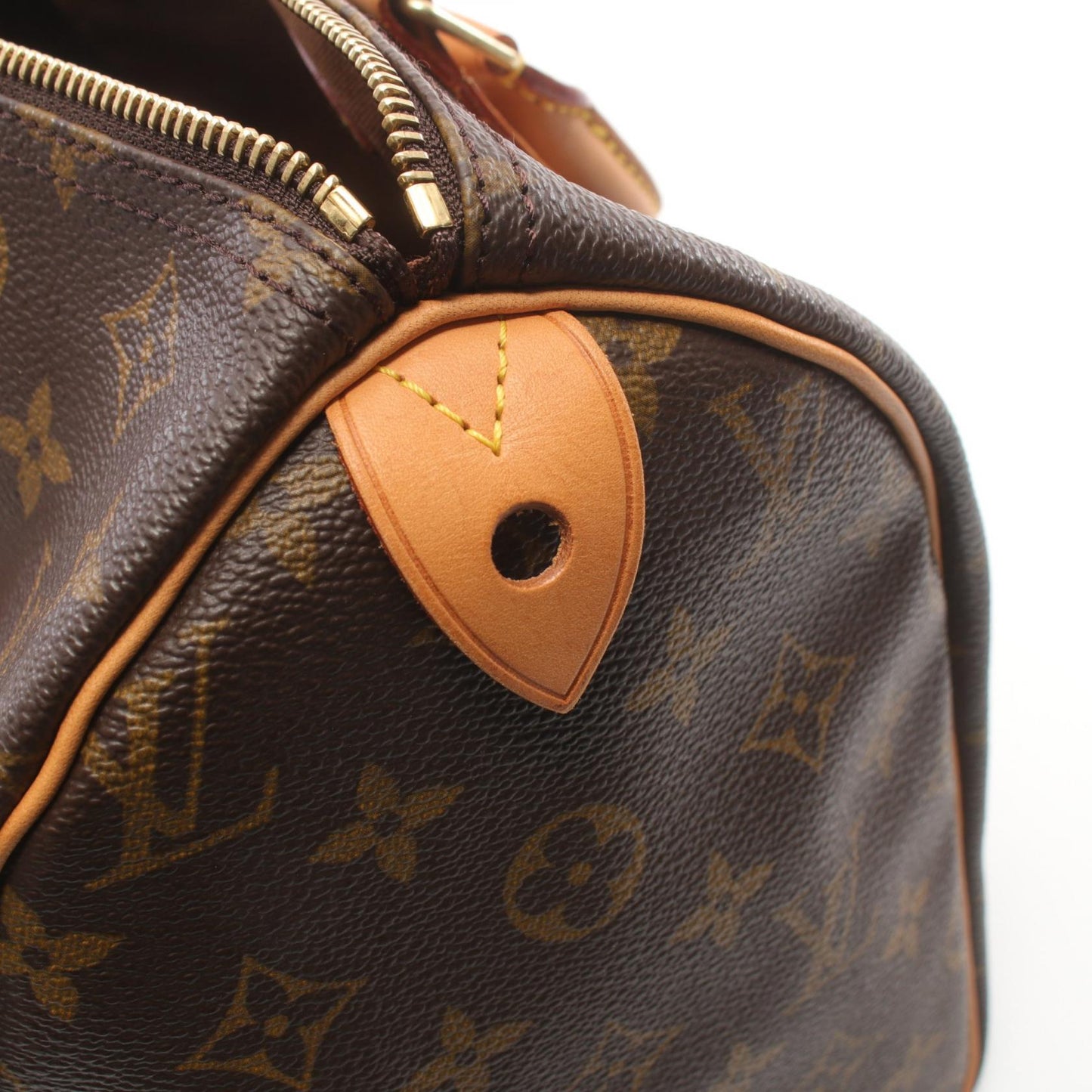 Louis Vuitton Speedy 30 Handbag Monogram Brown
