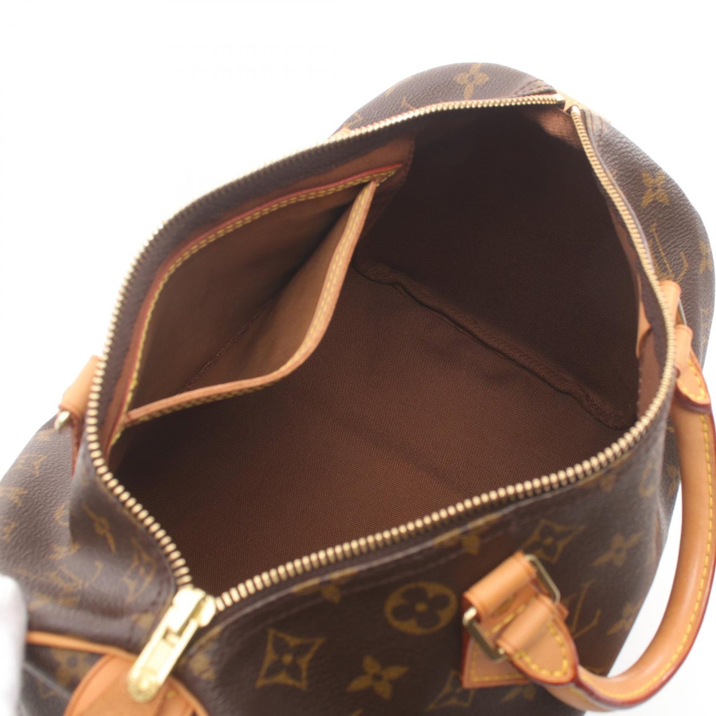 Louis Vuitton Speedy 30 Handbag Monogram Brown