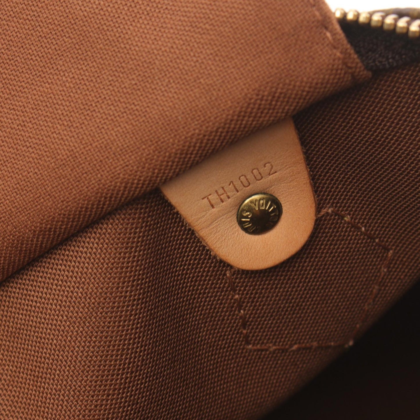 Louis Vuitton Speedy 30 Handbag Monogram Brown